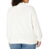 imageAmazon Essentials Cotton Sweaters for Women  FunnelNeck Available in Plus SizeEggshell White