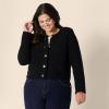 imageAmazon Essentials Womens RegularFit Midweight Cardigan SweaterBlack