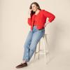 imageAmazon Essentials Womens RegularFit Midweight Cardigan SweaterBright Poppy Red