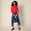 imageAmazon Essentials Womens RegularFit Midweight Cardigan SweaterBright Poppy Red