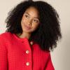 imageAmazon Essentials Womens RegularFit Midweight Cardigan SweaterBright Poppy Red