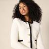 imageAmazon Essentials Womens RegularFit Midweight Cardigan SweaterEggshell White