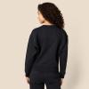 imageAmazon Essentials x Sofia Grainge Womens Boxy Drop Shoulder Crewneck SweatshirtBlack