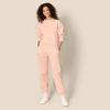 imageAmazon Essentials x Sofia Grainge Womens Boxy Drop Shoulder Crewneck SweatshirtPink