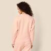 imageAmazon Essentials x Sofia Grainge Womens Boxy Drop Shoulder Crewneck SweatshirtPink