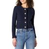 imageAmazon Essentials Womens RegularFit Midweight Cardigan SweaterNavy