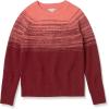 imageAmazon Essentials Crewneck Sweater for Women SoftTouchBurgundy Coral Pink Ombre