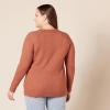 imageAmazon Essentials Womens ClassicFit Soft Touch LongSleeve Crewneck SweaterCaramel