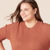 imageAmazon Essentials Womens ClassicFit Soft Touch LongSleeve Crewneck SweaterCaramel