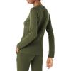 imageAmazon Essentials Womens ClassicFit Soft Touch LongSleeve Crewneck SweaterDark Olive
