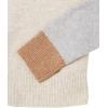 imageAmazon Essentials Womens ClassicFit Soft Touch LongSleeve Crewneck SweaterGrey Oatmeal Heather Color Block