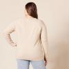 imageAmazon Essentials Womens Crewneck Sweater ClassicFit Soft Touch Long Sleeve PlusSize AvailableBeige