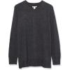 imageAmazon Essentials Womens Crewneck Sweater ClassicFit Soft Touch Long Sleeve PlusSize AvailableCharcoal