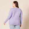 imageAmazon Essentials Womens Crewneck Sweater ClassicFit Soft Touch Long Sleeve PlusSize AvailableLavender