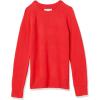 imageAmazon Essentials Womens Crewneck Sweater ClassicFit Soft Touch Long Sleeve PlusSize AvailableRed