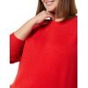 imageAmazon Essentials Womens Crewneck Sweater ClassicFit Soft Touch Long Sleeve PlusSize AvailableRed