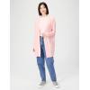 imageAmazon Essentials Womens RelaxedFit Lightweight Lounge OpenFront CardiganLight Pink