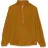 imageAmazon Essentials Womens Sweaters Dressy Casual Mid Gauge Stretch Half Zip Polo CollarBrown