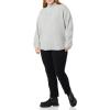 imageAmazon Essentials Womens Sweaters Dressy Casual Mid Gauge Stretch Half Zip Polo CollarGrey Heather