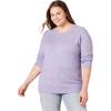 imageAmazon Essentials Womens Crewneck Sweater ClassicFit Soft Touch Long Sleeve PlusSize AvailableLavender
