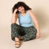 imageAmazon Essentials Womens Flannel Pajama Sleep Pant  Discontinued ColorsBlack Folkloric