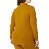 imageAmazon Essentials Womens Wide Rib Long Sleeve Buttonup Collared Cardigan Previously Daily RitualBrown