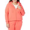 imageAmazon Essentials Womens Fleece FullZip Hoodie Available in Plus SizeBright Pink