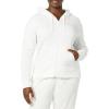 imageAmazon Essentials Womens Fleece FullZip Hoodie Available in Plus SizeIvory