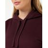 imageAmazon Essentials Womens RegularFit Fleece Pullover Hoodie Available in Plus SizeBurgundy