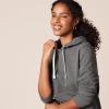 imageAmazon Essentials Womens RegularFit Fleece Pullover Hoodie Available in Plus SizeCharcoal Heather