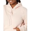 imageAmazon Essentials Womens RegularFit Fleece Pullover Hoodie Available in Plus SizeLight Pink