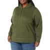 imageAmazon Essentials Womens RegularFit Fleece Pullover Hoodie Available in Plus SizeOlive