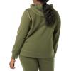 imageAmazon Essentials Womens RegularFit Fleece Pullover Hoodie Available in Plus SizeOlive