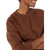 imageAmazon Essentials Womens RelaxedFit Crewneck Pullover LongSleeve Sweatshirt Available in Plus SizeDeep Brown