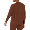 imageAmazon Essentials Womens RelaxedFit Crewneck Pullover LongSleeve Sweatshirt Available in Plus SizeDeep Brown