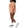 imageAmazon Essentials Womens RelaxedFit Crewneck Pullover LongSleeve Sweatshirt Available in Plus SizeLight Brown