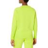 imageAmazon Essentials Womens RelaxedFit Crewneck Pullover LongSleeve Sweatshirt Available in Plus SizeLime Green