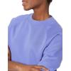 imageAmazon Essentials Womens RelaxedFit Crewneck Pullover LongSleeve Sweatshirt Available in Plus SizePurple Blue