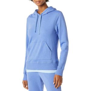 imageAmazon Essentials Womens RegularFit Fleece Pullover Hoodie Available in Plus SizeBlue Heather