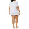 imageAmazon Essentials Womens Cotton Modal Piped Notch Collar Pajama SetPale Blue
