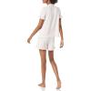 imageAmazon Essentials Womens Cotton Modal Piped Notch Collar Pajama SetPale Pink