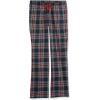 imageAmazon Essentials Womens Flannel Pajama Sleep PantBlack Plaid