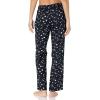 imageAmazon Essentials Womens Flannel Pajama Sleep PantBlack Stars