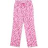 imageAmazon Essentials Womens Flannel Pajama Sleep PantFuchsia Silhouette Floral