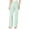 imageAmazon Essentials Womens Flannel Pajama Sleep PantMint Green Forest Animals