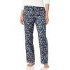 imageAmazon Essentials Womens Flannel Pajama Sleep PantNavy Floral Print