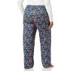 imageAmazon Essentials Womens Flannel Pajama Sleep PantNavy Floral Print