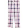 imageAmazon Essentials Womens Flannel Pajama Sleep PantPink White Large Plaid