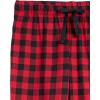 imageAmazon Essentials Womens Flannel Pajama Sleep PantRed Buffalo Check