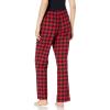imageAmazon Essentials Womens Flannel Pajama Sleep PantRed Buffalo Check